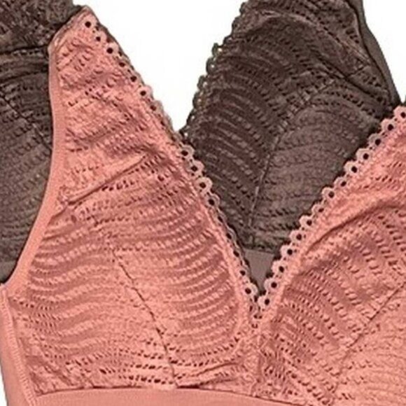 Vince Camuto Lace Front Set of Two Bras MEDIUM - Picture 9 of 11